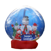 inflatable christmas ball